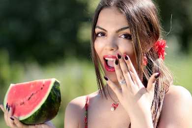 Perfektný trik s melónom